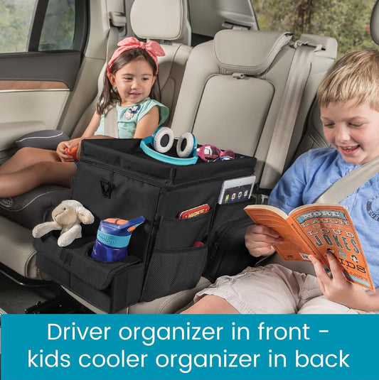 High Road Car Front Seat Storage Organizer - Passenger Seat Desk for Laptop