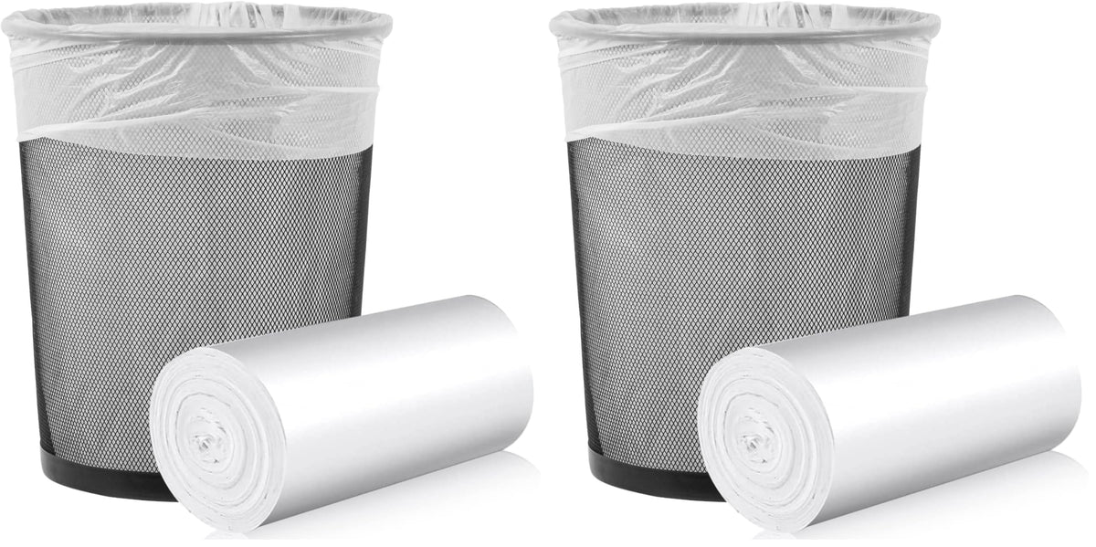 105 Count Small Trash Bags, 4 Gallon Garbage Can Liners