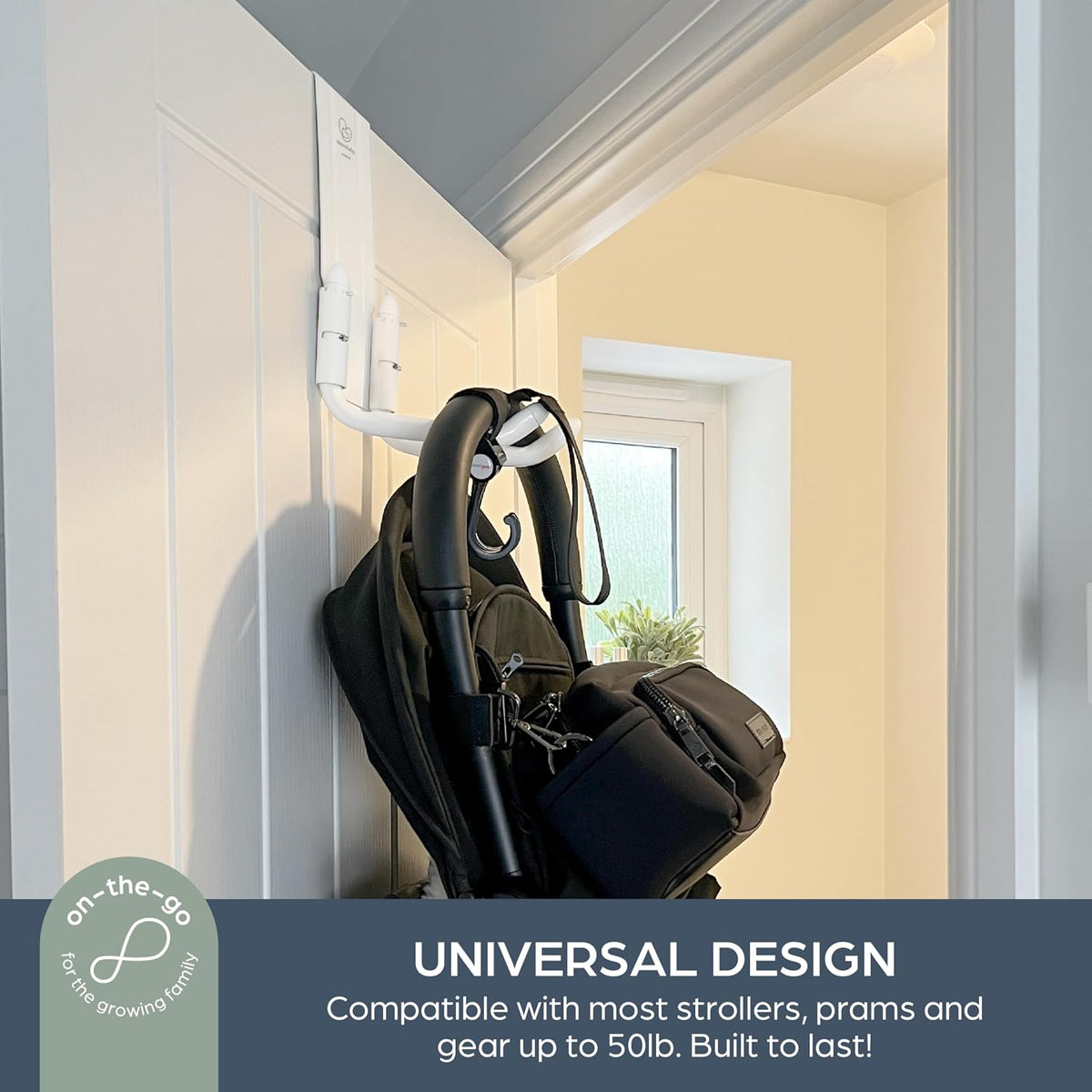 Dreambaby Stroller Storage Hook - Over the Door Stroller Hanger