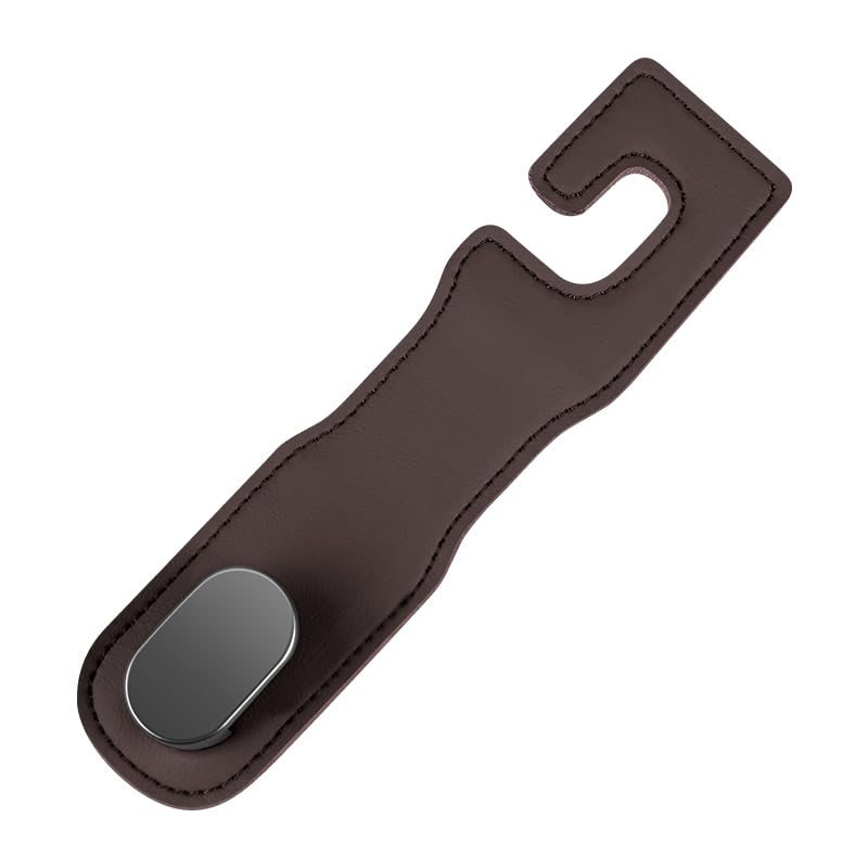 Universal Car Seat Back Storage Hook, Premium Stitched