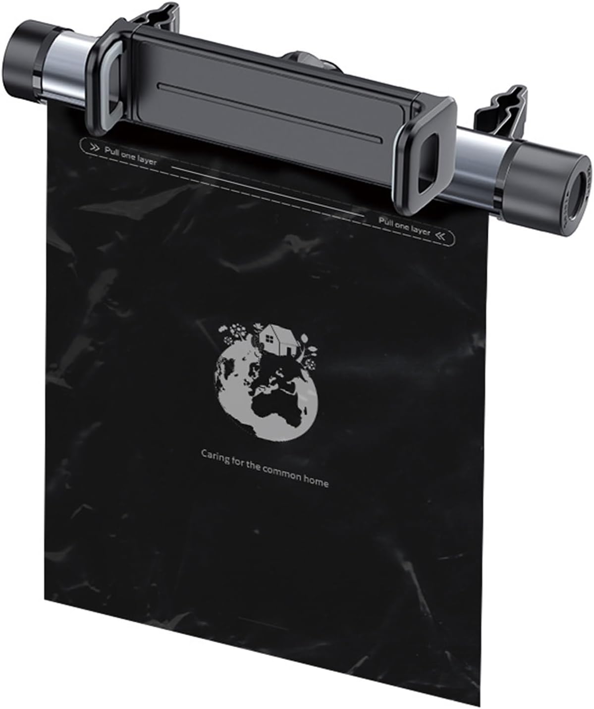 Car Trash Bag with Dispenser&Phone Holder
