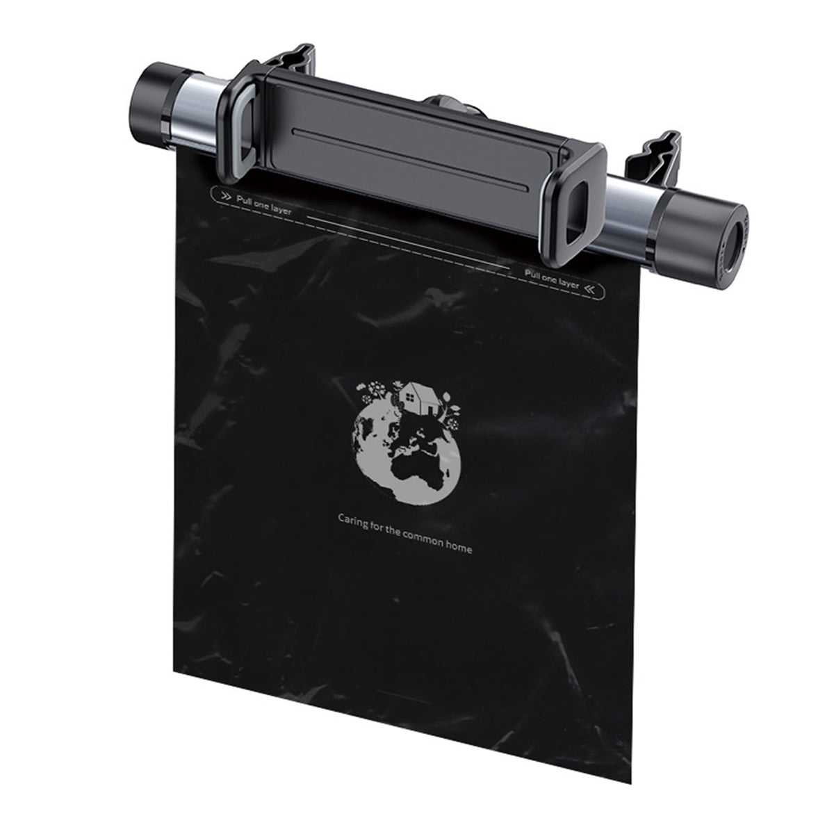 Car Trash Bag with Dispenser&Phone Holder