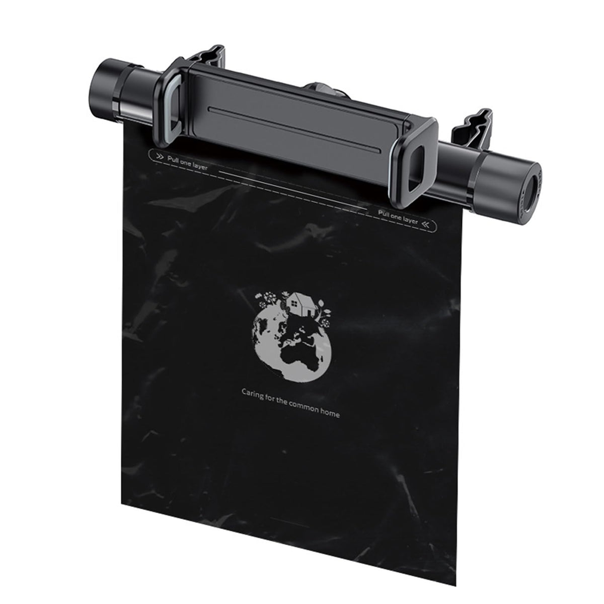 Car Trash Bag with Dispenser&Phone Holder