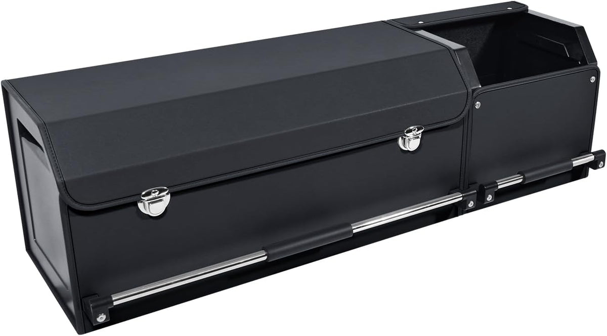 Leather Car Trunk Organizer SUV Trunk Organizer Car Trunk Storage Organizer