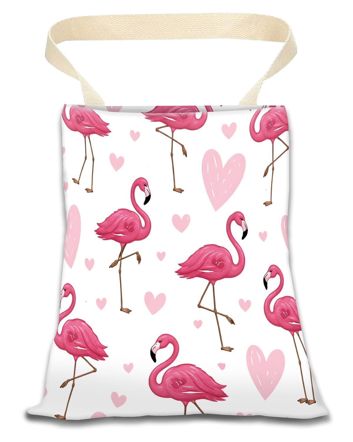 Car Trash Can, Durable Hanging Car Trash Garbage Bag, Cute Automotive Garbage Cans Organizer, Cute Pink Red Flower