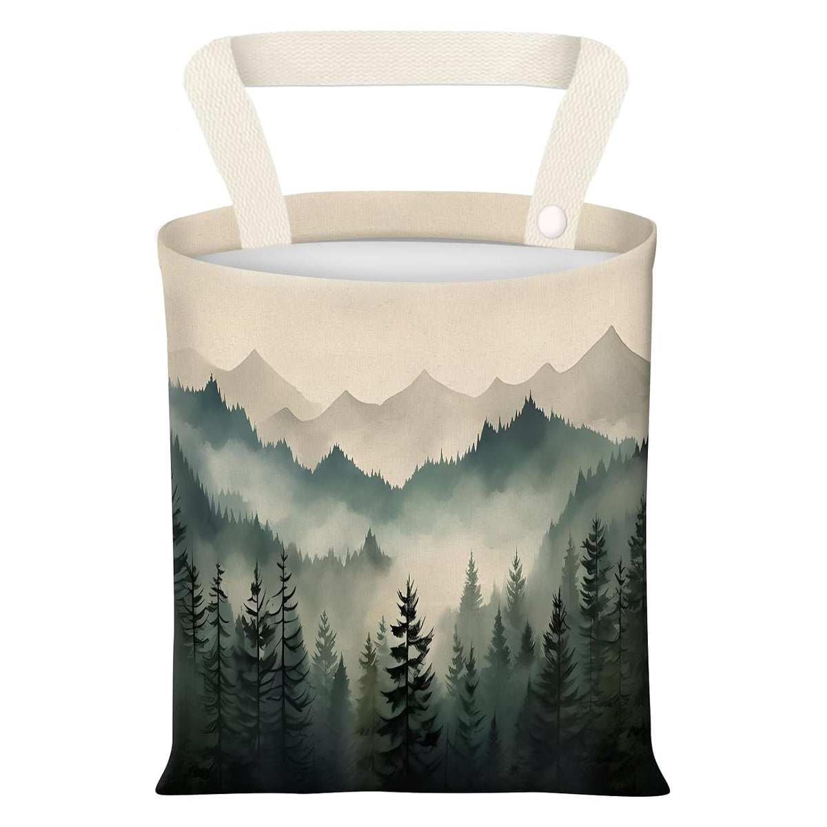 Car Garbage Can, Seat Back Hanging Cute Car Trash Can Bag, Car Organizer and Storage Bag for Travelling, Outdoor Cute Green Checkerboard