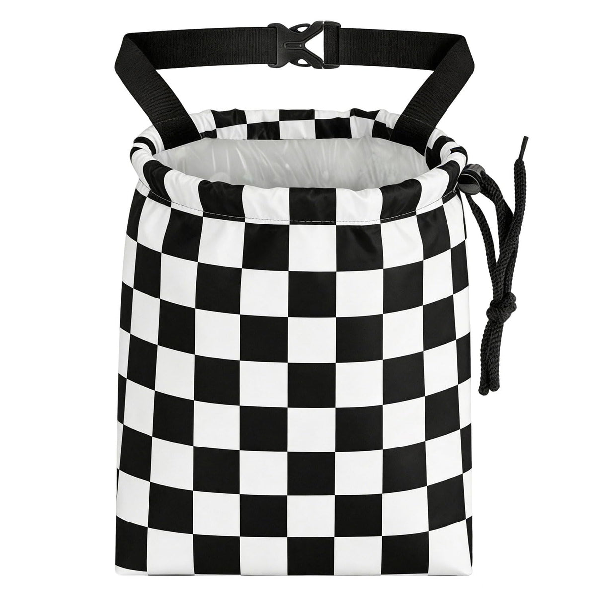 Wild Ducks Car Trash Bag - Waterproof Car Trash Bag Hanging Leakproof Car Garbage Bag - Washable Reusable Trash Bag for Car Interior Hanging Organizer Storage Vehicle Travelling Camping