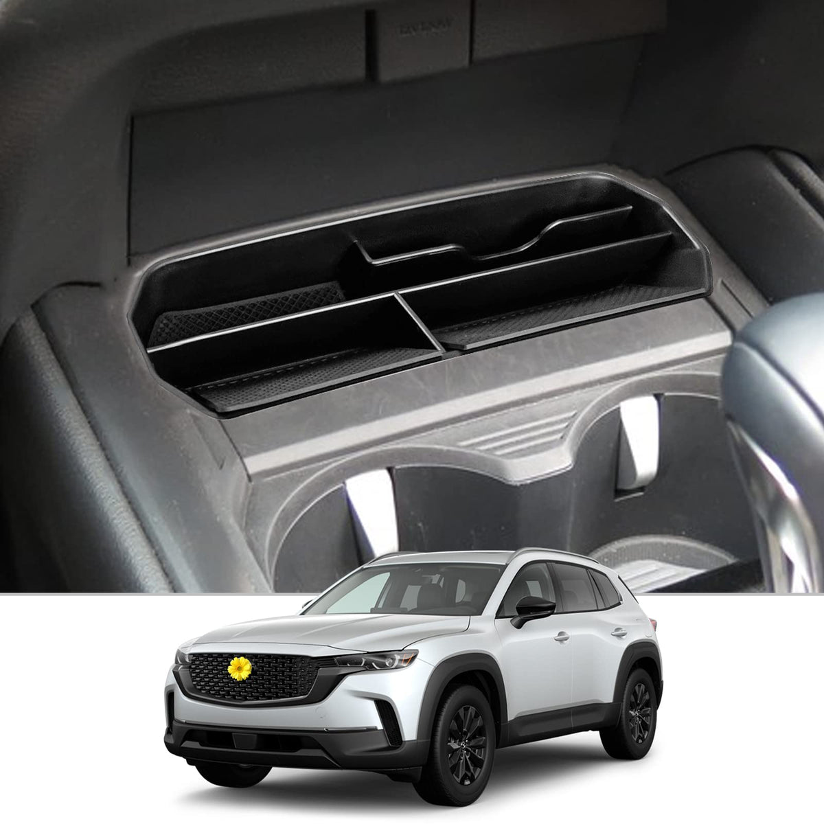 CDEFG for 2023 2024 2025 2026 Mazda CX-50 Center Console Organizer Tray