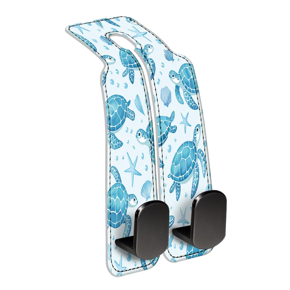 Car Seat Back Storage Hook, Funny Car Purse Hook, Cute Vehicle Storage Organizer for Purses Handbags Boho Cute Floral
