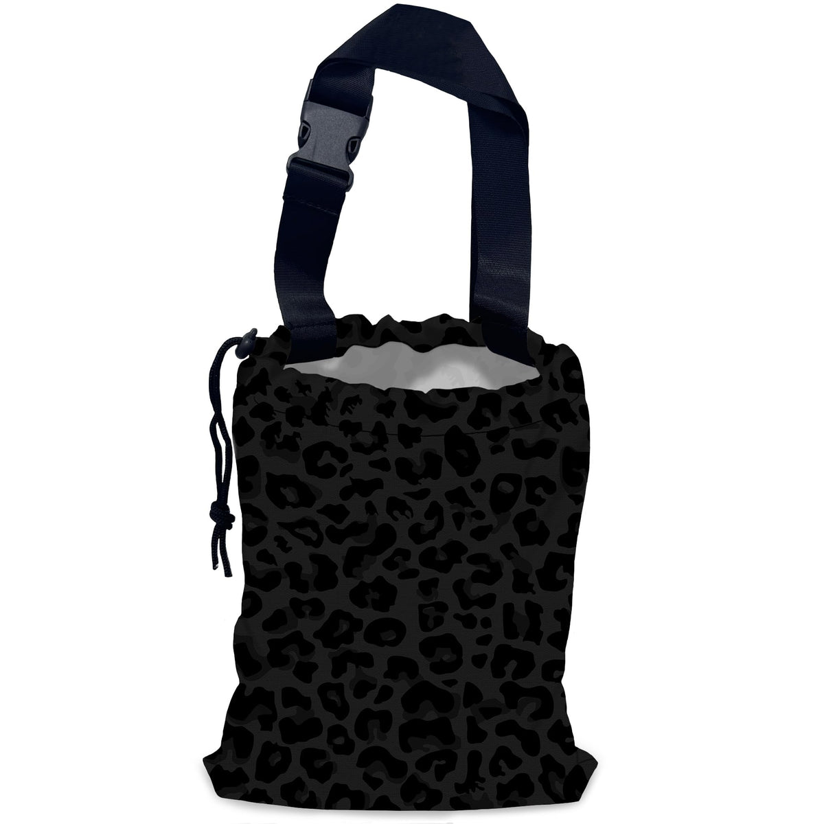 Car Trash Bag Waterproof Hanging Car Garbage Bag Black Cats Floral