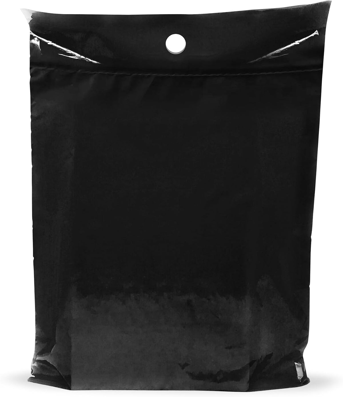 12x15 Black Car Trash Bags, Leak-Proof, Headrest Handle, 2 Mil, 50 Pack