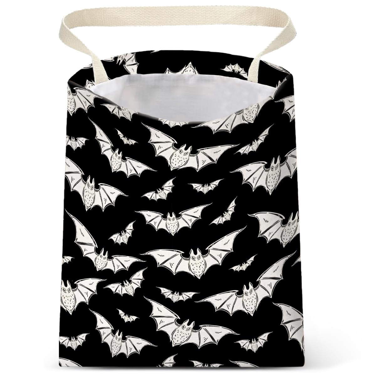 Car Trash Bag Hanging No Snap Small Garbage Bag for Car Back Seat Cute Printed One-handed Strap Trash Bags Car Accessories-Mountain Moon Lake Car Trash Bags