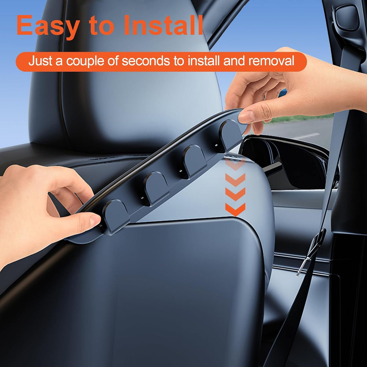 2PCS for Tesla Seat Hooks, for Tesla Model 3/Y Accessories