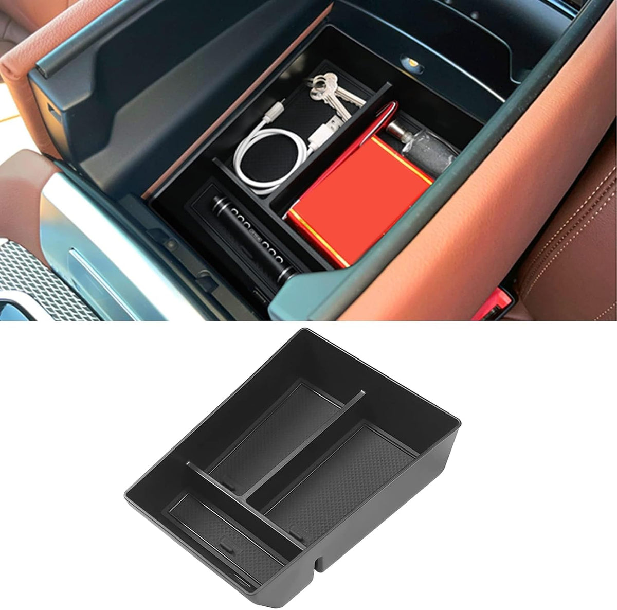 Jaronx For BMW X5 G05/X6 G06/X7 G07 Center Console Organizer