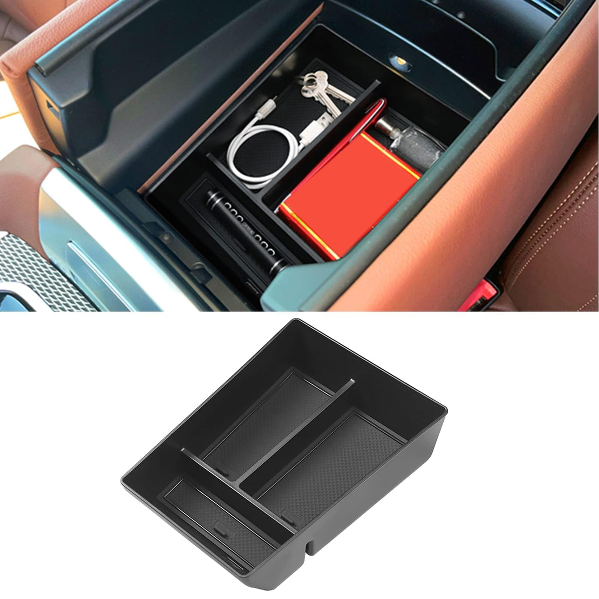 Jaronx For BMW X5 G05/X6 G06/X7 G07 Center Console Organizer