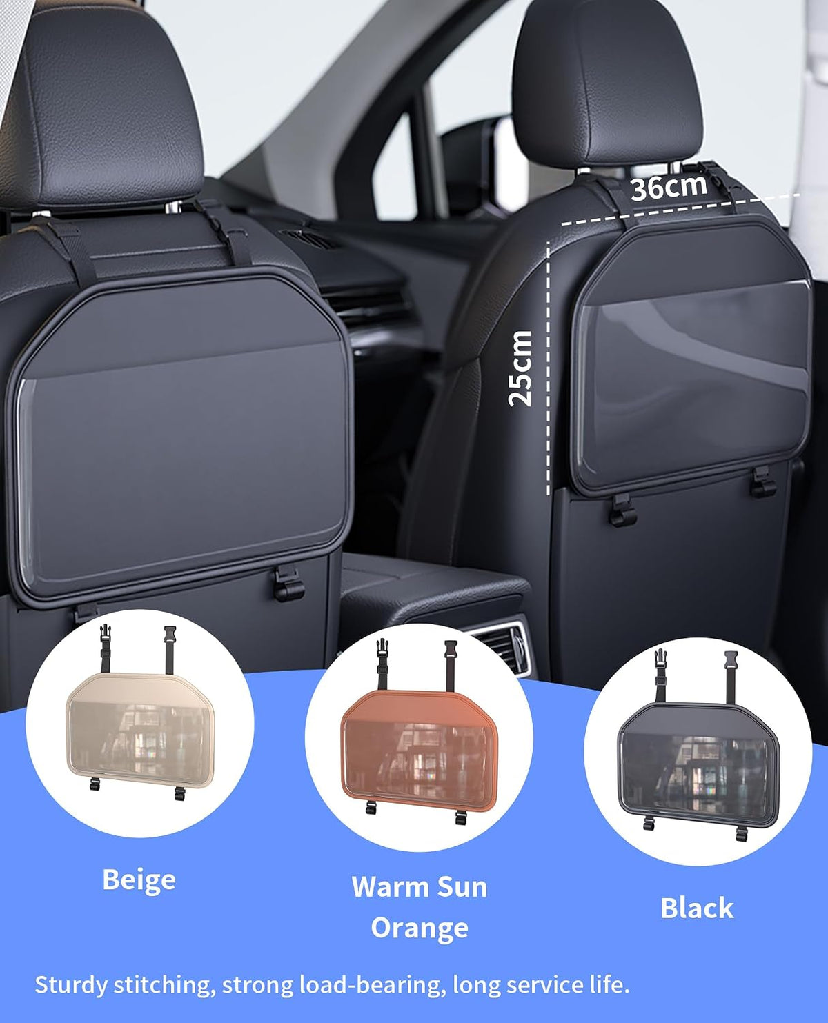 Backseat Car Headrest Tablet Holder 7-11 Inch