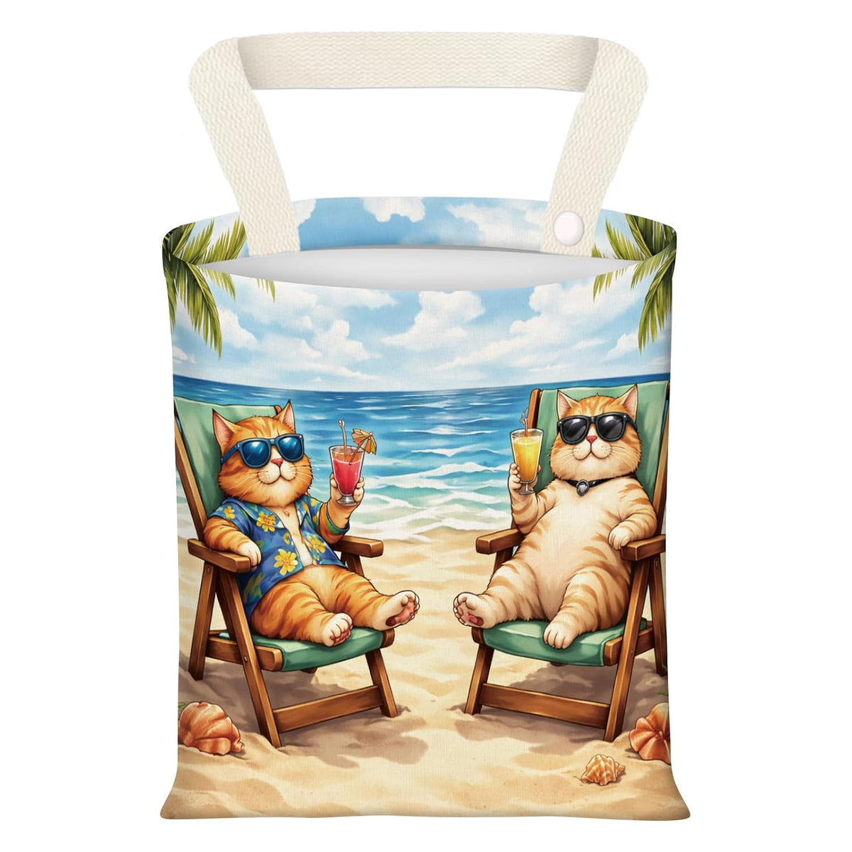 Hanging Car Garbage Bag, Cute Car Trash Can Bag, Automotive Accessories for Women Men Bigfoot USA Flag