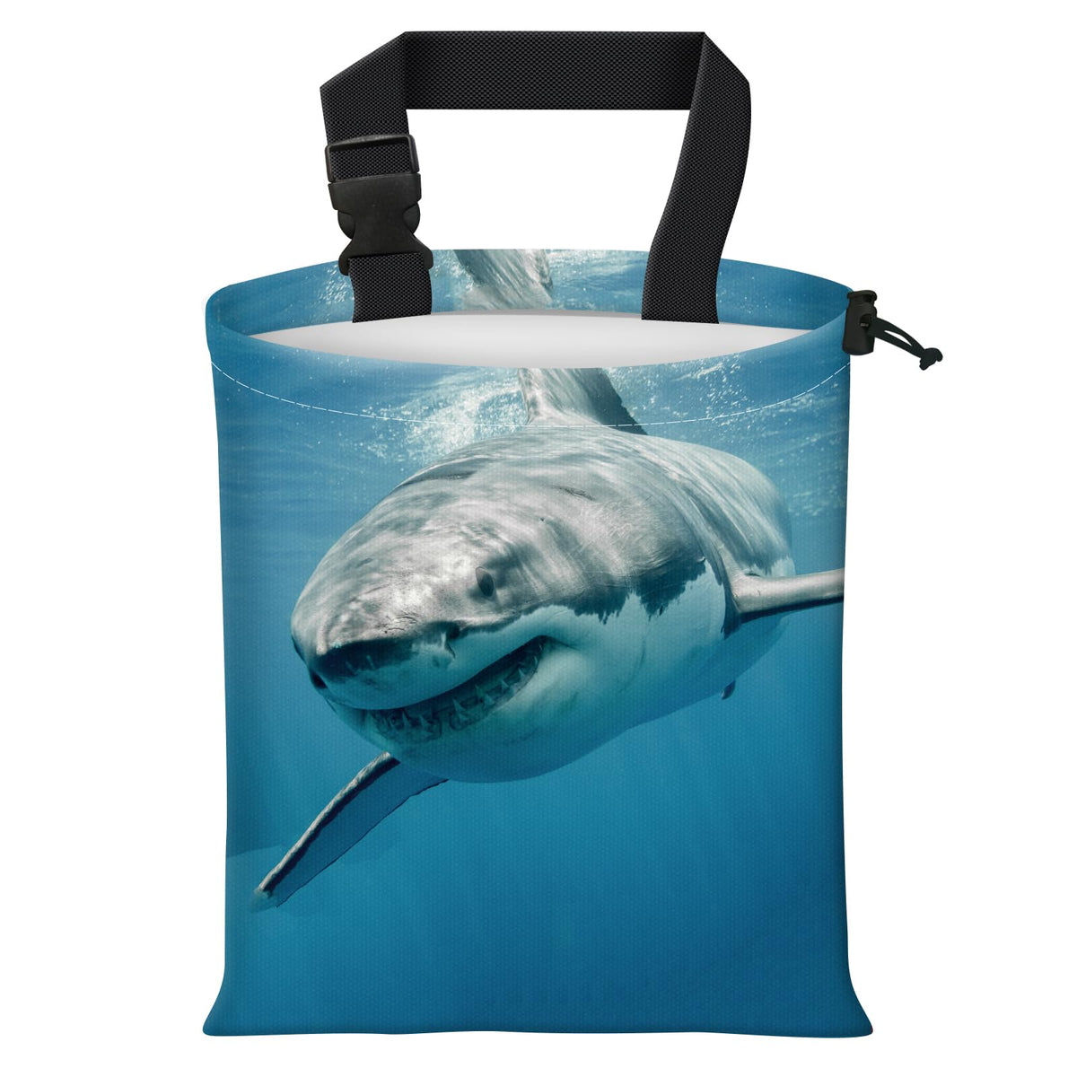 Car Trash Bag Large Hanging Can for Back of Seat, Cute Waterproof Car Garbage Bag for Vehicle, Travelling, Outdoor Cute Black Beige Plaid