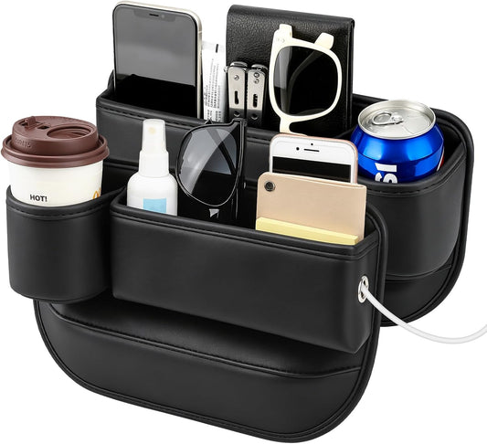 Universal Fit Car Seat Gap Filler Organizer