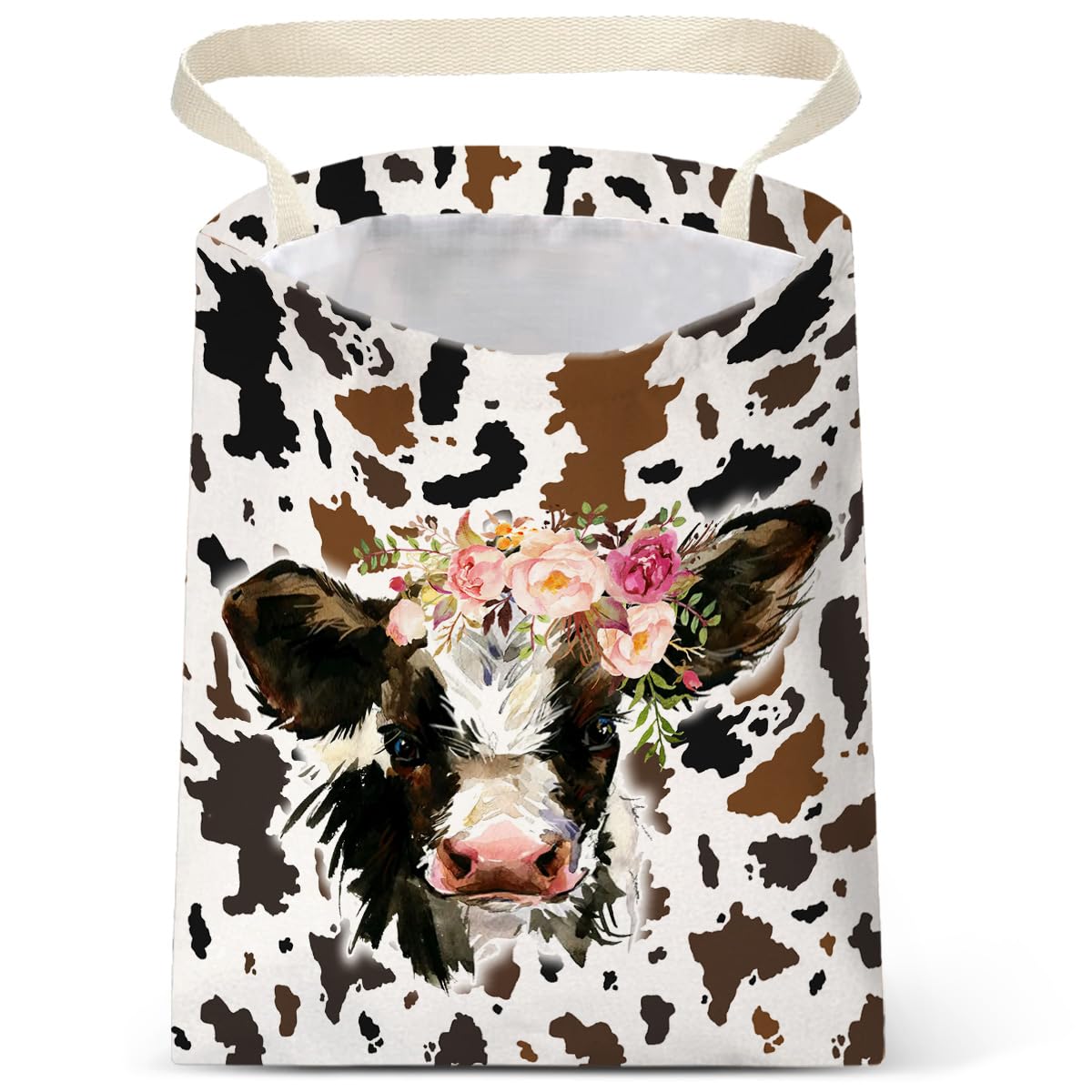 Car Trash Bag Hanging No Snap Small Garbage Bag for Car Back Seat Cute Printed One-handed Strap Trash Bags Car Accessories-Mountain Moon Lake Car Trash Bags