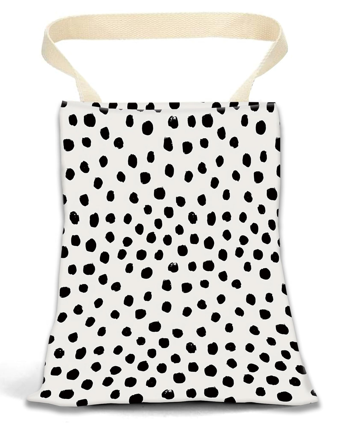 Car Garbage Can, Hanging Car Trash Can for Back Seat Organizer, Cute Polka Dots
