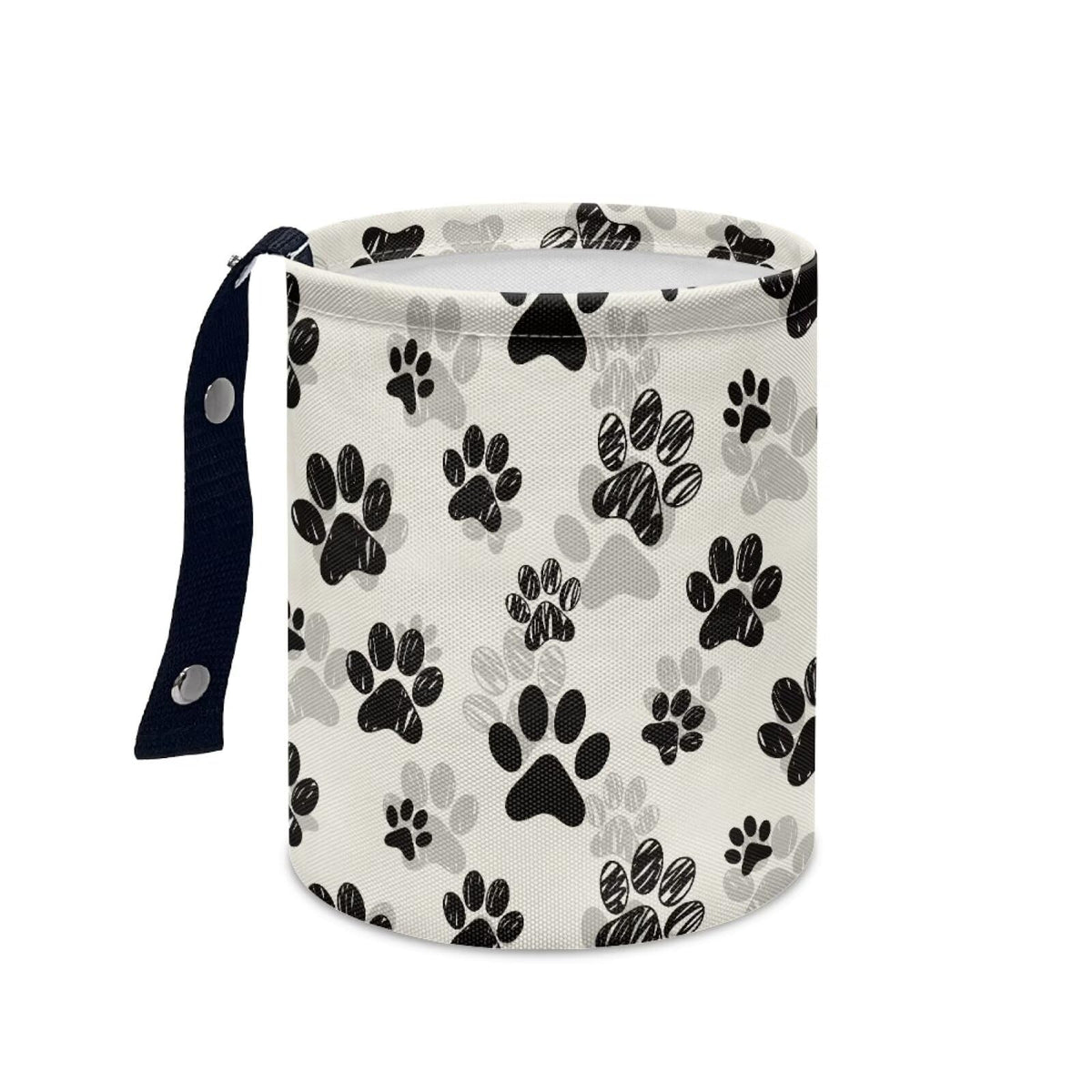 Boho Flowers Car Trash Can Waterproof Auto Vehicle Garbage Organizer Bag Hanging Car Waste Basket Holder for Front Seat Back, Seat, Floor, Headrest