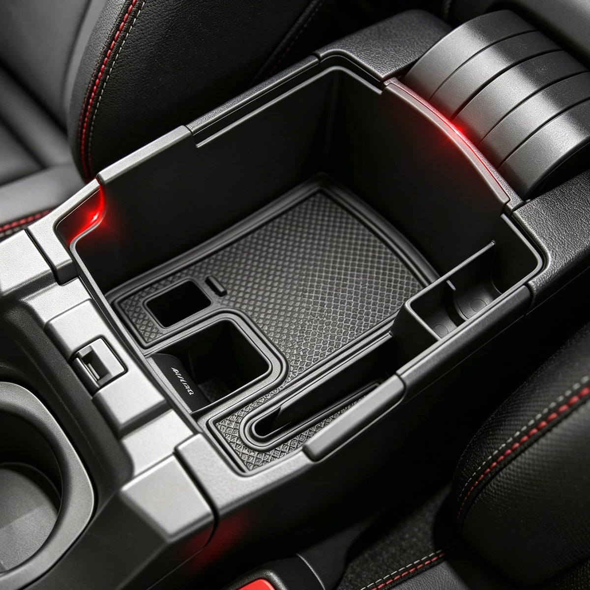 Autorder Center Console Organizer for 2022 2023 2024 2025 2026 Lexus NX NX 250/NX 350/NX 350h 450h+ Accessories Armrest Storage Box Secondary Insert Tray with Anti-Slip Mat