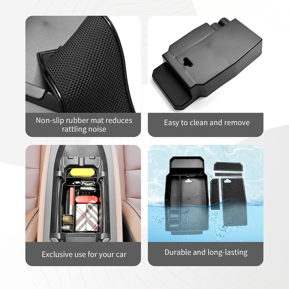 CDEFG for 2023 2024 2025 2026 Mazda CX-50 Center Console Organizer Tray