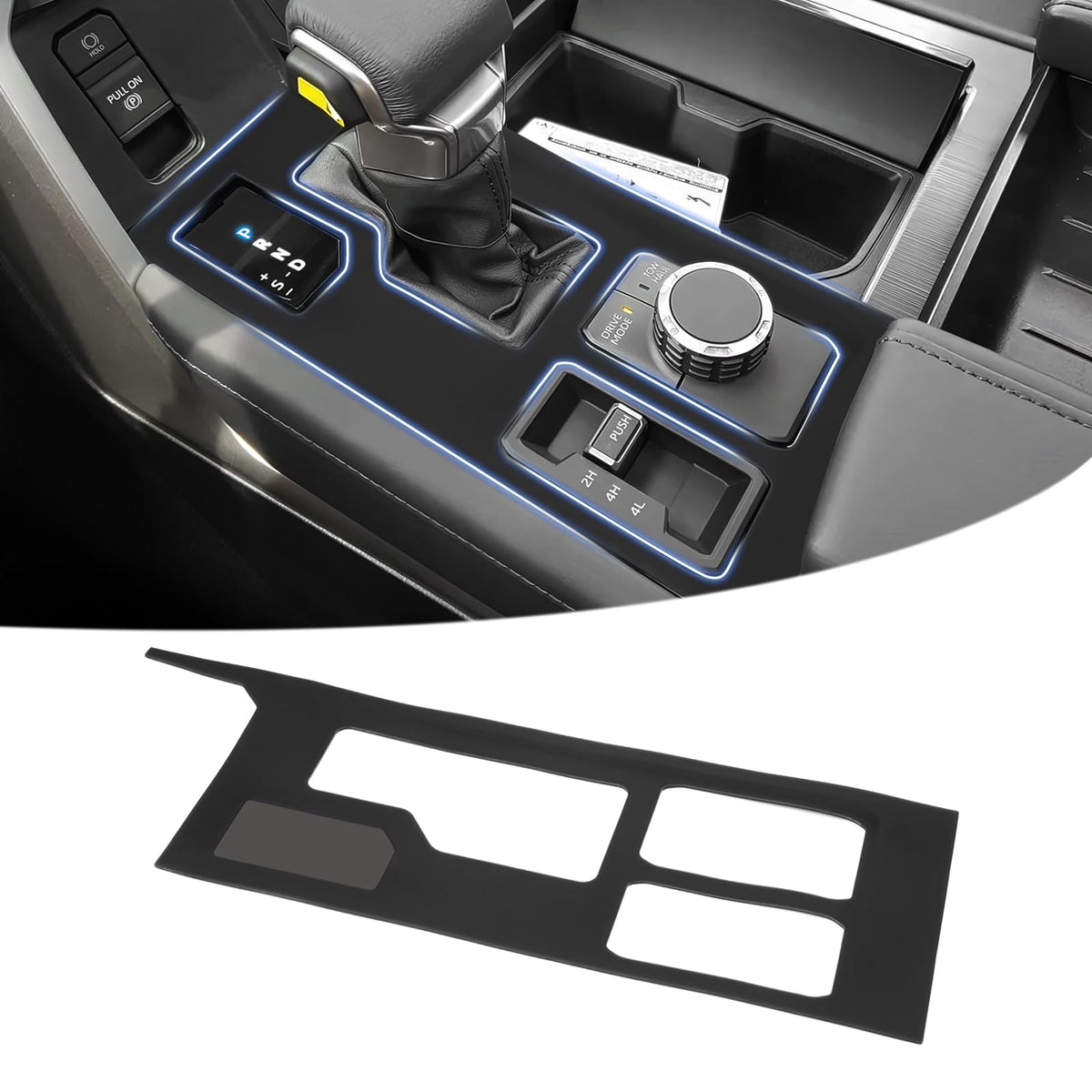 Autorder Center Console Organizer for 2022 2023 2024 2025 2026 Lexus NX NX 250/NX 350/NX 350h 450h+ Accessories Armrest Storage Box Secondary Insert Tray with Anti-Slip Mat