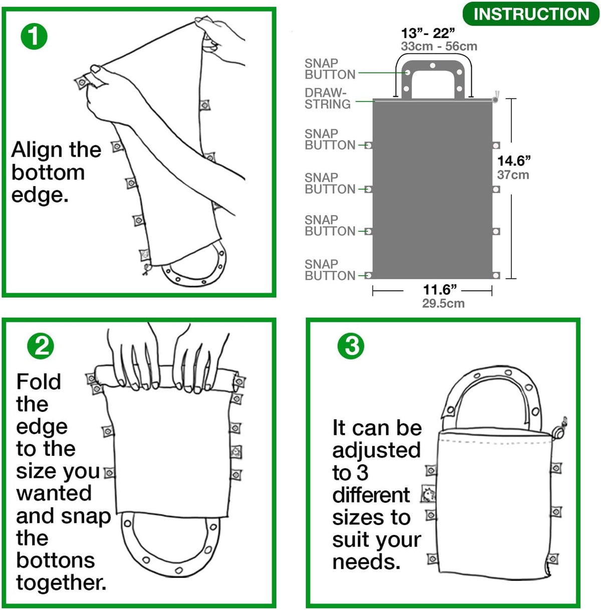 Leak-Proof Waterproof Car Trash Bag Foldable Multipurpose Trash bin Container Storage Cute Grocery Organizer for Automotive Cars SUVs and Trucks Backseat Headrest 7 Liters