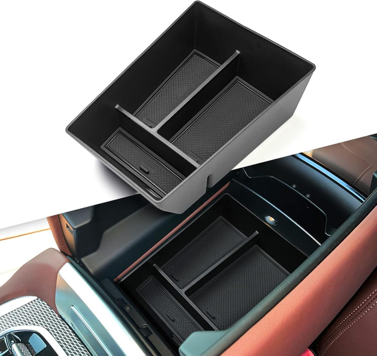 Jaronx For BMW X5 G05/X6 G06/X7 G07 Center Console Organizer