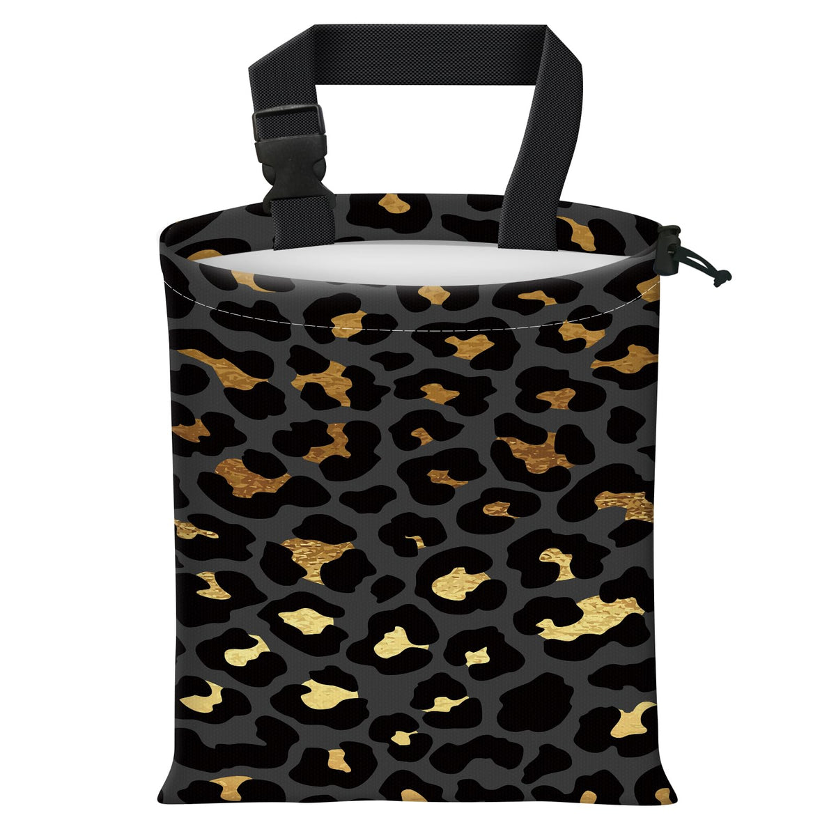 Car Trash Bag Large Hanging Can for Back of Seat, Cute Waterproof Car Garbage Bag for Vehicle, Travelling, Outdoor Cute Dog Paw Heart