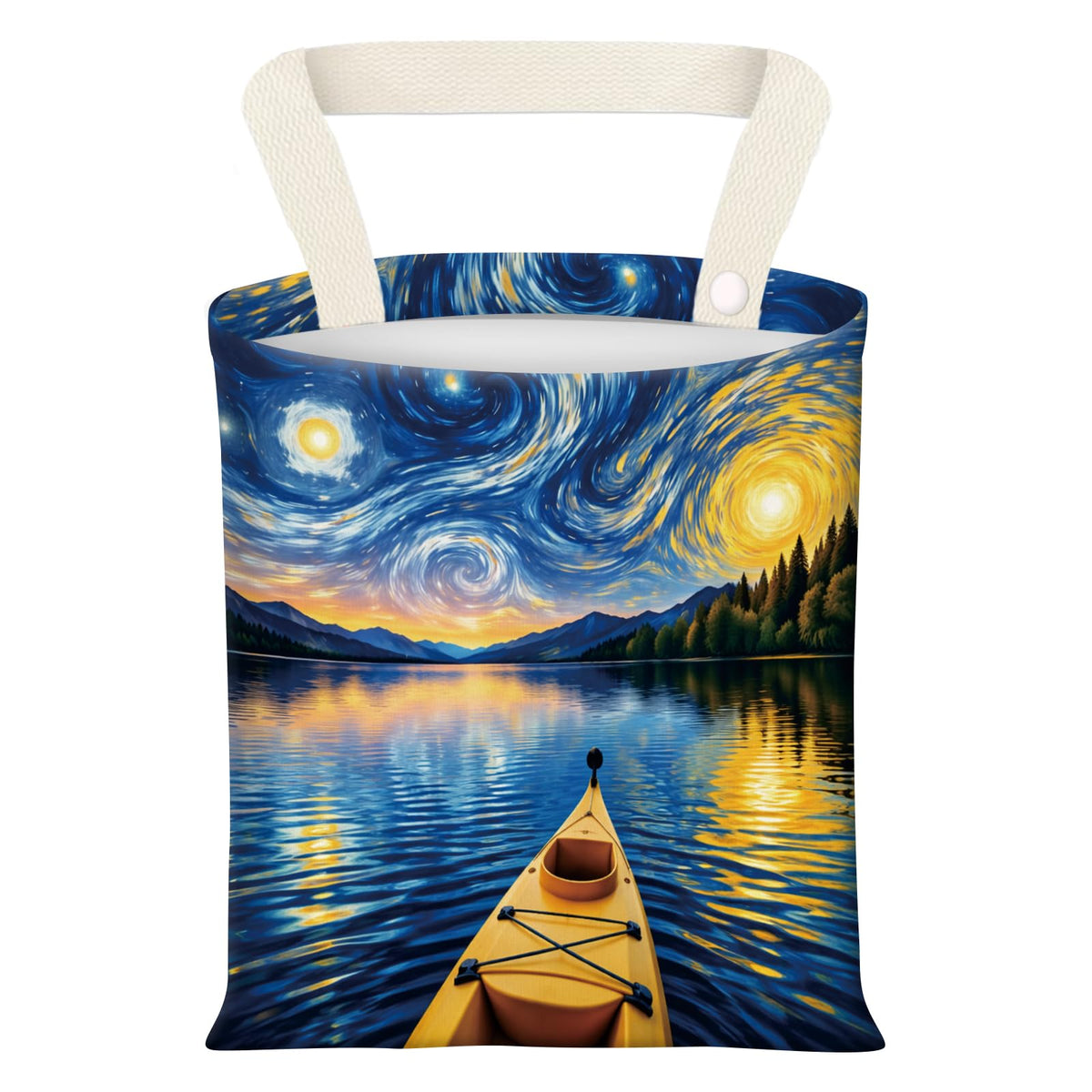 Hanging Car Garbage Bag, Cute Car Trash Can Bag, Automotive Accessories for Women Men Bigfoot USA Flag
