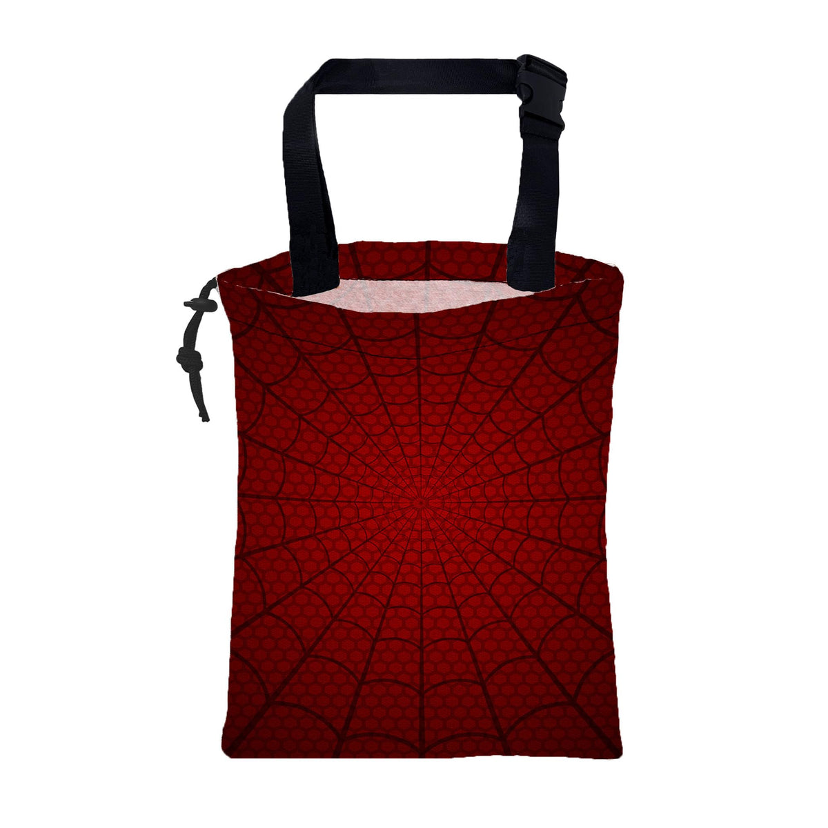 Car Garbage Bag Purple Lavender Flowers Drawstring Car Trash Bag Hanging for Back Seat with Adjustable Buckle Canvas Vehicle Trash Can Easy-to-Install