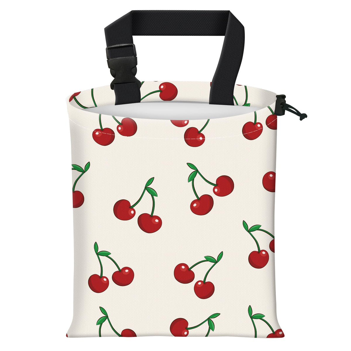 Car Trash Bag Large Hanging Can for Back of Seat, Cute Waterproof Car Garbage Bag for Vehicle, Travelling, Outdoor Cute Black Beige Plaid