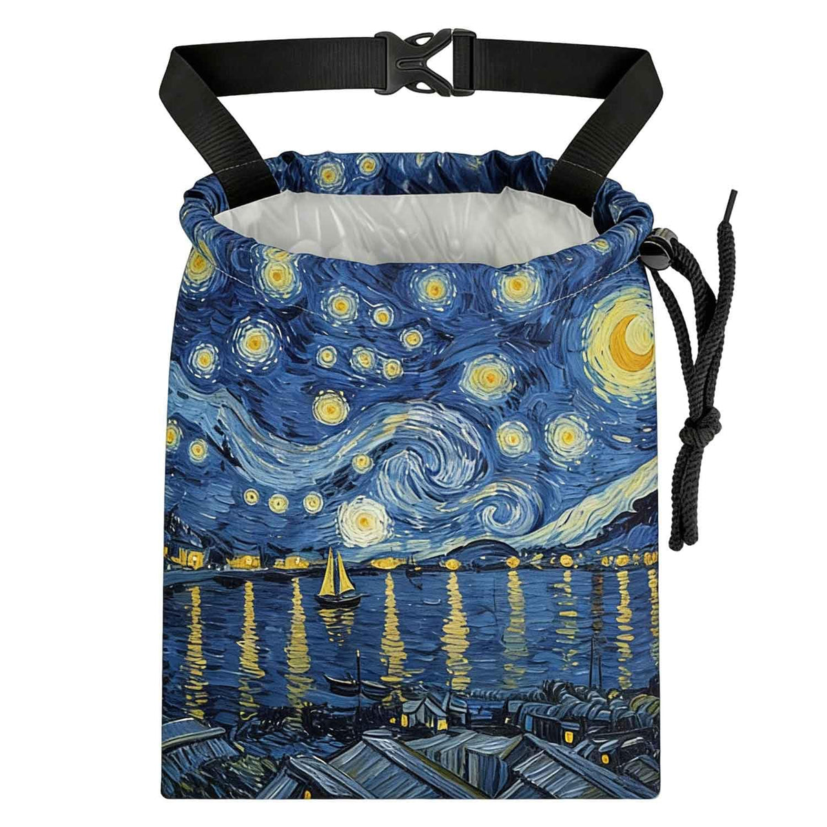 Wild Ducks Car Trash Bag - Waterproof Car Trash Bag Hanging Leakproof Car Garbage Bag - Washable Reusable Trash Bag for Car Interior Hanging Organizer Storage Vehicle Travelling Camping