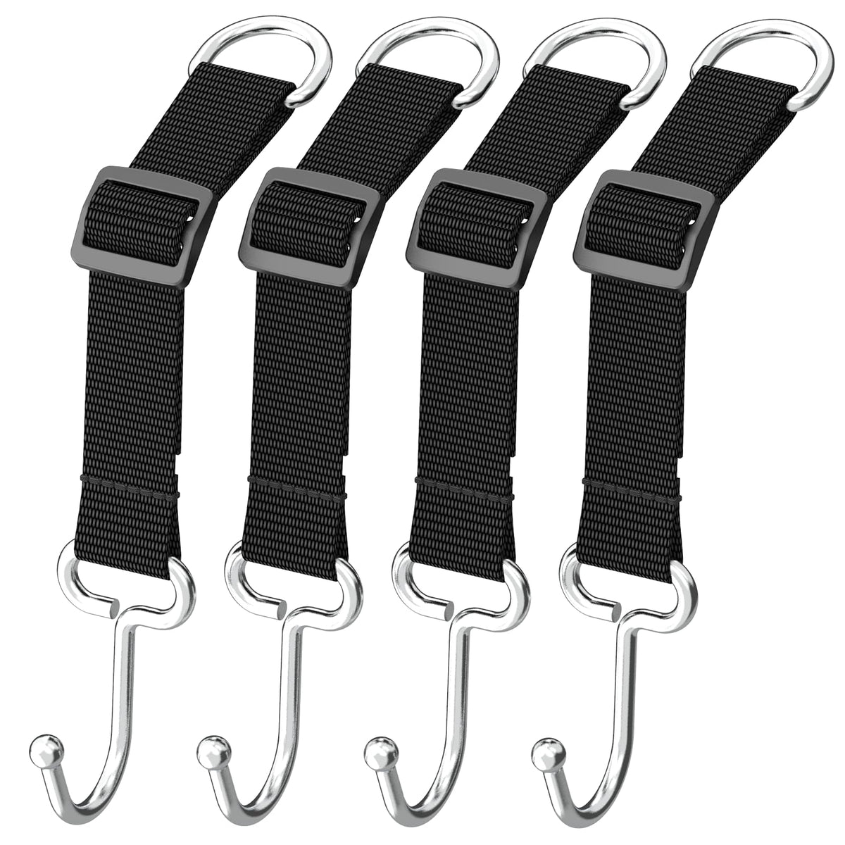 Purse Hook for Car, Adjustable Headrest Hooks, 2 Pack