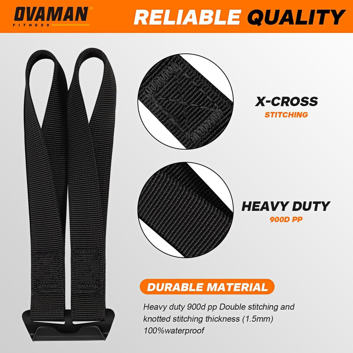6 Rooftop Cargo Tie Down Hook Straps-Secure Any Car Roof Bag, Roof Rack Cargo Carrier,or Car Top Carrier,Durable and Solid, No Roof Rack Required, Compatible with Most Cars - Registered Patent (black)