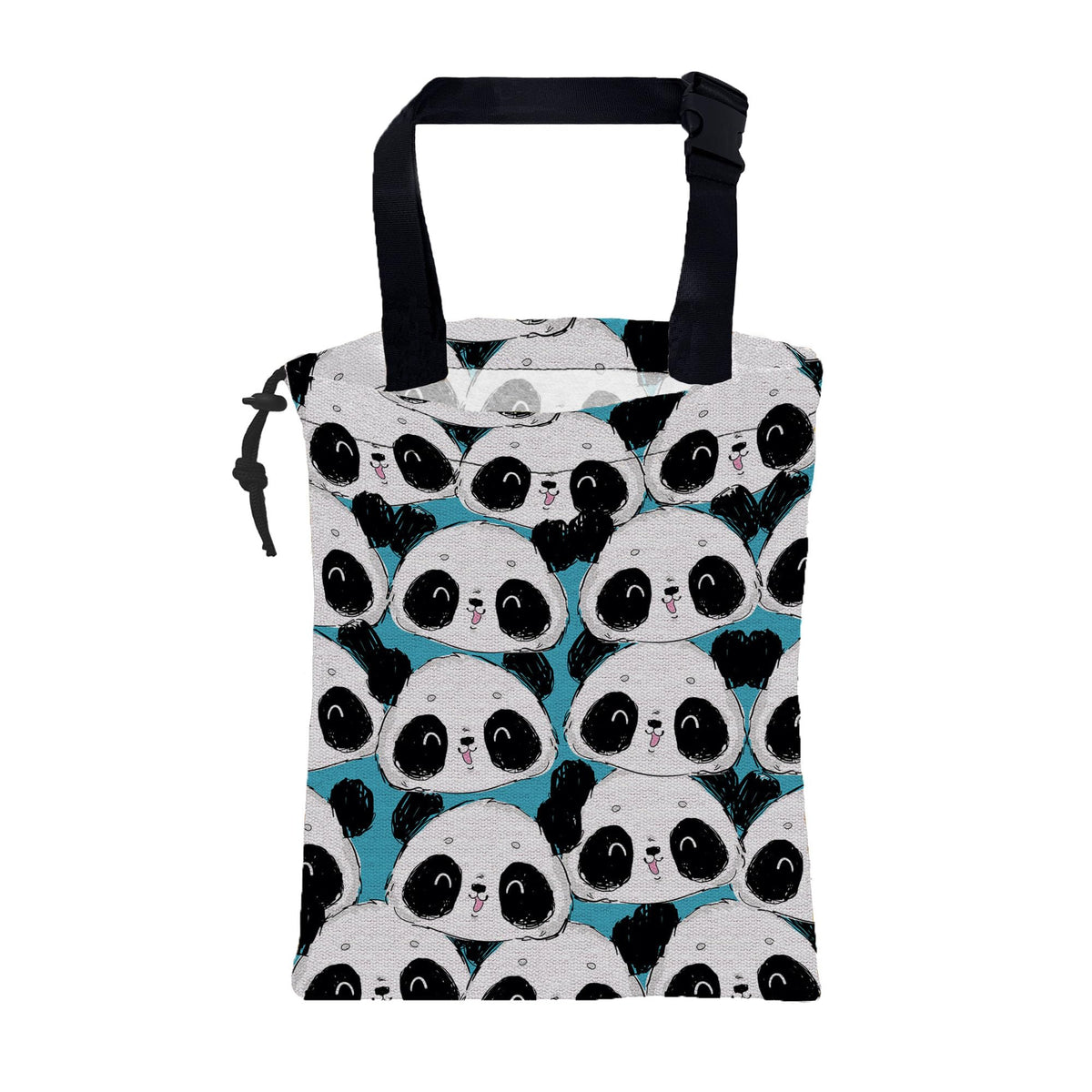 Car Garbage Bag Vintage Groovy 70s Floral Drawstring Car Trash Bag Hanging for Back Seat with Adjustable Buckle Canvas Vehicle Trash Can Easy-to-Install