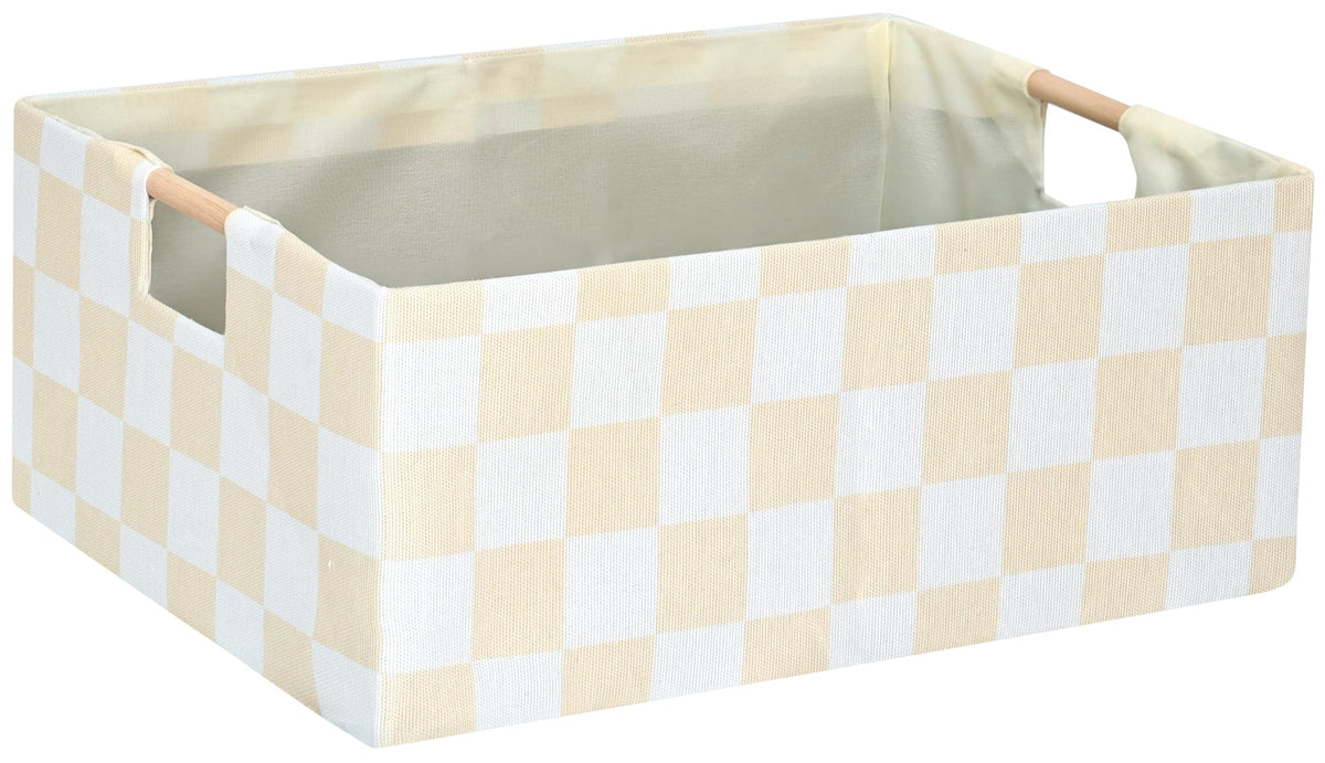 Storage Bin for Shelves Rectangle Closet Baskets Foldable Box with Handles, Gray Storage Bins, Storage Boxes for Home Office Car Dormroom