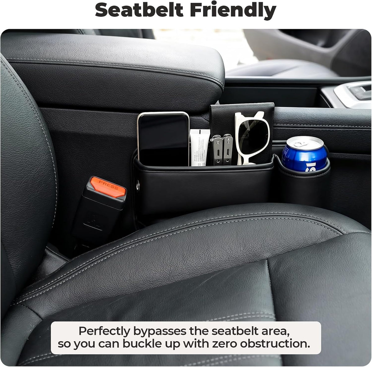 Universal Fit Car Seat Gap Filler Organizer