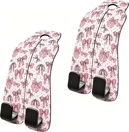 Purse Hook for Car Seat Back Headrest Hooks 2 Pack Car Purse Hook Hanger