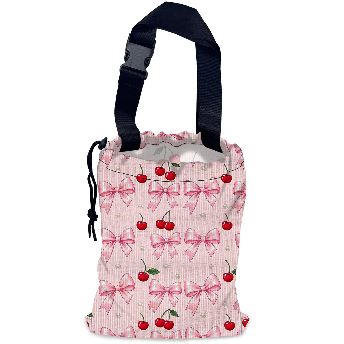Car Trash Bag Waterproof Hanging Car Garbage Bag Black Cats Floral