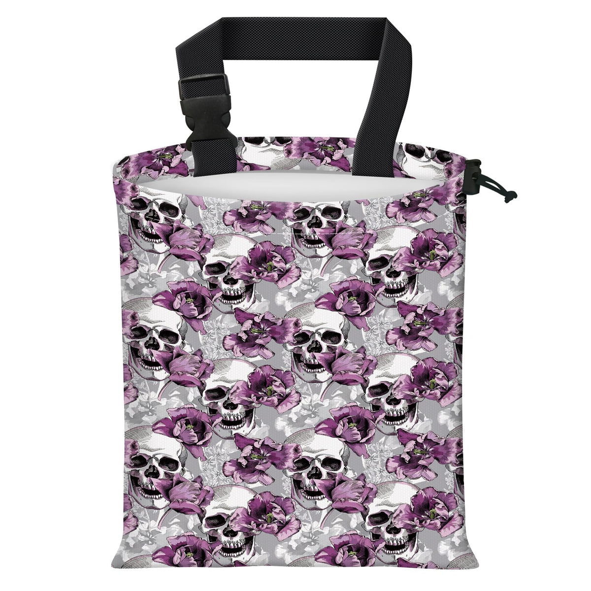 Car Trash Bag Large Hanging Can for Back of Seat, Cute Waterproof Car Garbage Bag for Vehicle, Travelling, Outdoor Cute Dog Paw Heart