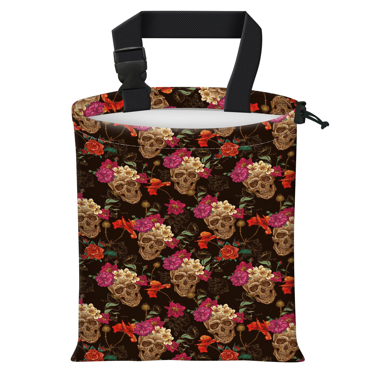 Car Trash Bag Large Hanging Can for Back of Seat, Cute Waterproof Car Garbage Bag for Vehicle, Travelling, Outdoor Cute Dog Paw Heart