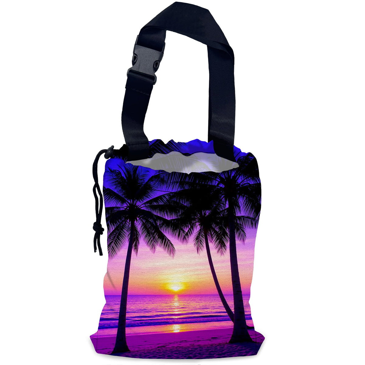 Car Trash Bag Waterproof Hanging Car Garbage Bag Black Cats Floral