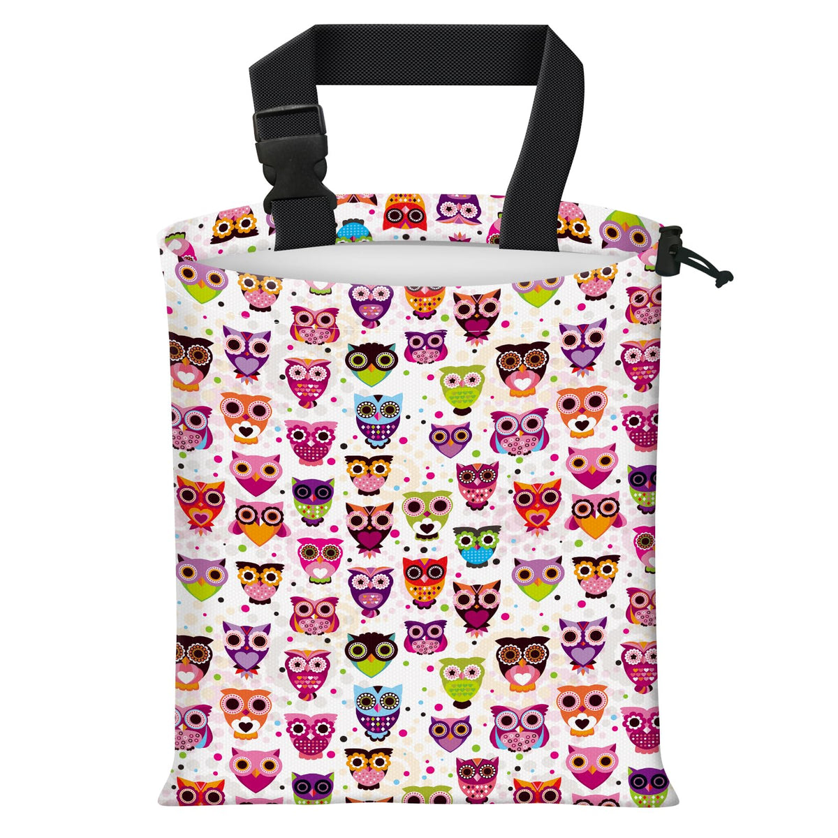 Car Trash Bag Large Hanging Can for Back of Seat, Cute Waterproof Car Garbage Bag for Vehicle, Travelling, Outdoor Cute Dog Paw Heart